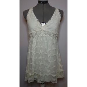 Off White Lace Blouse